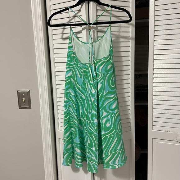 Lilly Pulitzer Halter A Line dress in Medium - Picture 2 of 5